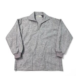 Vintage Kinsale Smocks pure wool fisherman’s smock grey XL made in Ireland